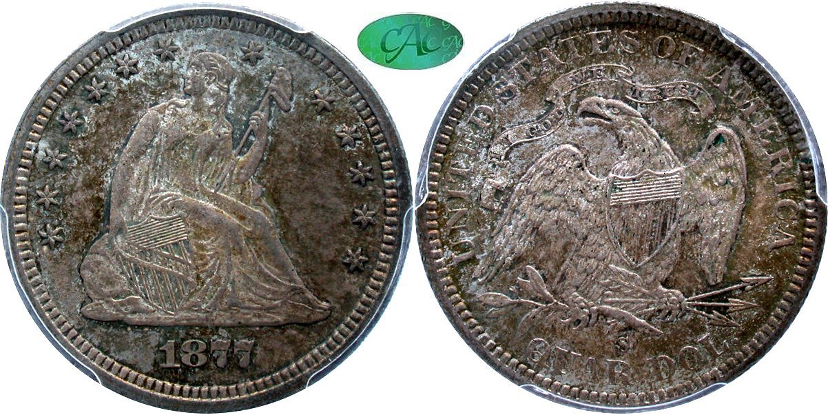Seated 25C 1877S